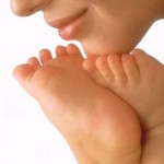 Los pies del bebé